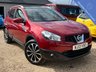 USED 2013 13 NISSAN QASHQAI 1.6 n-tec+ SUV 5dr Petrol Manual 2WD Euro 5 (117 ps) N Tec With Panoramic Roof + Bluetooth + Sat Nav + Cameras