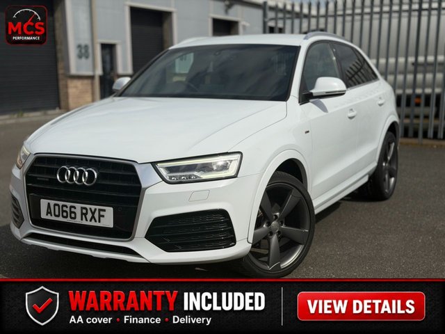 2016 66 AUDI Q3 2.0 TDI S line Plus SUV 5dr Diesel Manual quattro Euro 6 (s/s) (150 ps) DONT MISS OUT - ENQUIRE TODAY!