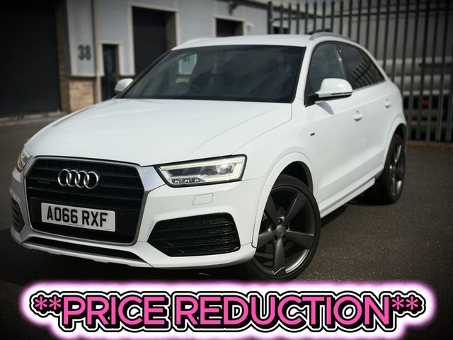 View our Audi Q3 2.0 TDI S line Plus SUV 5dr Diesel Manual quattro Euro 6 (s/s) (150 ps)