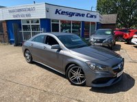 USED 2018 68 MERCEDES-BENZ CLA 1.6 CLA180 AMG Line Edition Coupe 4dr Petrol 7G-DCT Euro 6 (s/s) (122 ps) Comprehensive Service History