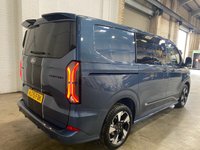 USED 2025 75 FORD TRANSIT CUSTOM 2.5 320 Duratec 11.8kWh Sport Crew Van 5dr Petrol Plug-in Hybrid Auto L1 Euro 6 (232 ps) 