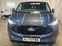 USED 2025 75 FORD TRANSIT CUSTOM 2.5 320 Duratec 11.8kWh Sport Crew Van 5dr Petrol Plug-in Hybrid Auto L1 Euro 6 (232 ps) 