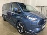 USED 2025 75 FORD TRANSIT CUSTOM 2.5 320 Duratec 11.8kWh Sport Crew Van 5dr Petrol Plug-in Hybrid Auto L1 Euro 6 (232 ps) 
