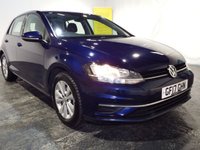 USED 2017 17 VOLKSWAGEN GOLF 1.4 TSI BlueMotion Tech SE Nav Hatchback 5dr Petrol Manual Euro 6 (s/s) (125 ps) &pound;35 TAX-9 VW SERVICES-CRUISE-APPLE CAR PLAY/ANDROID-PARK SENSORS