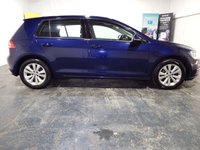 USED 2017 17 VOLKSWAGEN GOLF 1.4 TSI BlueMotion Tech SE Nav Hatchback 5dr Petrol Manual Euro 6 (s/s) (125 ps) &pound;35 TAX-9 VW SERVICES-CRUISE-APPLE CAR PLAY/ANDROID-PARK SENSORS
