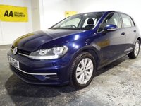 USED 2017 17 VOLKSWAGEN GOLF 1.4 TSI BlueMotion Tech SE Nav Hatchback 5dr Petrol Manual Euro 6 (s/s) (125 ps) &pound;35 TAX-9 VW SERVICES-CRUISE-APPLE CAR PLAY/ANDROID-PARK SENSORS