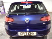USED 2017 17 VOLKSWAGEN GOLF 1.4 TSI BlueMotion Tech SE Nav Hatchback 5dr Petrol Manual Euro 6 (s/s) (125 ps) &pound;35 TAX-9 VW SERVICES-CRUISE-APPLE CAR PLAY/ANDROID-PARK SENSORS