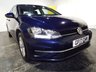 USED 2017 17 VOLKSWAGEN GOLF 1.4 TSI BlueMotion Tech SE Nav Hatchback 5dr Petrol Manual Euro 6 (s/s) (125 ps) &pound;35 TAX-9 VW SERVICES-CRUISE-APPLE CAR PLAY/ANDROID-PARK SENSORS