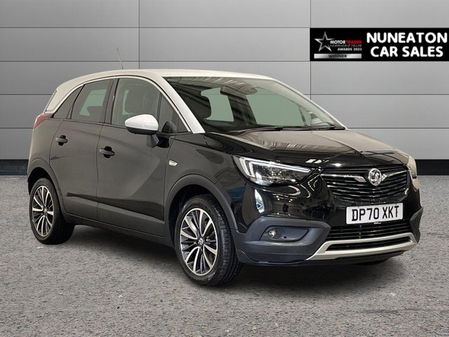 2020 70 VAUXHALL CROSSLAND X 1.2 Turbo GPF Elite Nav SUV 5dr Petrol Manual Euro 6 (s/s) (130 ps) Sat Nav