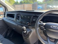 USED 2018 18 FORD TRANSIT CUSTOM 2.0 320 EcoBlue Crew Van Double Cab 5dr Diesel Manual L2 H1 Euro 6 (6 Seat) (105 ps) 