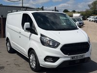 USED 2020 20 FORD TRANSIT CUSTOM 2.0 300 EcoBlue Limited Panel Van 5dr Diesel Manual L1 H1 Euro 6 (s/s) (130 ps) 