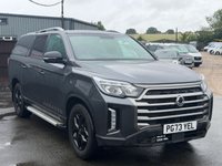 USED 2023 73 SSANGYONG MUSSO 2.2D Saracen Pickup Double Cab 4dr Diesel Auto 4WD Euro 6 (202 ps) 
