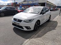 USED 2022 22 SEAT IBIZA 1.0 TSI FR Sport Hatchback 5dr Petrol Manual Euro 6 (s/s) (110 ps) ONLY 5,793 MILES FROM NEW