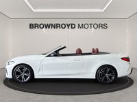 USED 2021 21 BMW 4 SERIES 2.0 420i M Sport Convertible 2dr Petrol Auto Euro 6 (s/s) (184 ps) CAR PLAY+RCAM+RED LEATHER+8.9%