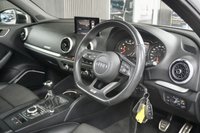 USED 2018 18 AUDI A3 1.5 TFSI CoD Black Edition Sportback 5dr Petrol Manual Euro 6 (s/s) (150 ps) 1 YEAR MOT!  JUST SERVICED!