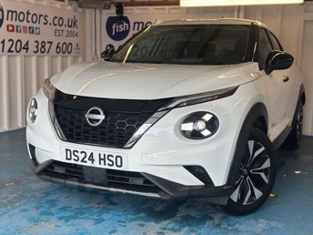 2024 NISSAN JUKE 1.6 Acenta Premium SUV 5dr Petrol Hybrid Auto Euro 6 (143 ps)+1 OWNER FROM NEW+PRIVACY+MEDIA+CLIMATE+BLUETOOTH+NAV+ALLOYS+APPS+BLUETOOTH+DIGITAL DASH+USB+AUX+DAB+CRUISE+ &pound;14990.00