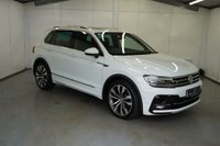 USED 2020 VOLKSWAGEN TIGUAN 2.0 TDI R-Line Tech SUV 5dr Diesel DSG 4Motion Euro 6 (s/s) (150 ps) Factory Towbar, Sports Suspension, Progressive Steering