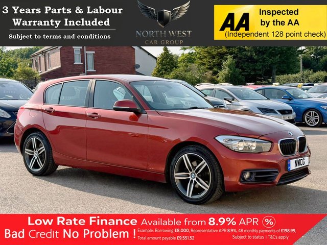 View our BMW 1 Series 2.0 120d Sport Hatchback 5dr Diesel Manual Euro 6 (s/s) (190 ps) ***DRIVE AWAY TODAY*** NATIONWIDE PARTS & LABOUR WARRANTY INCLUDED + 12 MONTHS AA BREAKDOWN FREE