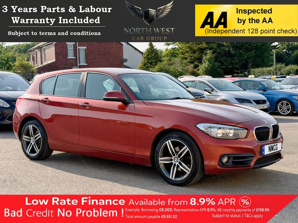 BMW 1 SERIES 2.0 120d Sport Hatchback 5dr Diesel Manual Euro 6 (s/s) (190 ps) ***DRIVE AWAY TODAY*** NATIONWIDE PARTS...