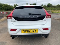 USED 2016 16 VOLVO V40 2.0 T2 R-Design Hatchback 5dr Petrol Manual Euro 6 (s/s) (122 ps) 12 MONTHS PART AND LABOUR RAC WARRANTY+RAC BREAKDOWN COVER