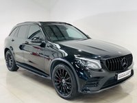 USED 2017 67 MERCEDES-BENZ GLC 2.1 GLC250d AMG Line (Premium Plus) SUV 5dr Diesel G-Tronic 4MATIC Euro 6 (s/s) (204 ps) Obsidian Black | Black Leather | Night Pack | Burmester Audio | 360 Camera | Panoramic Roof | 20 Inch Wheels | ULEZ OK