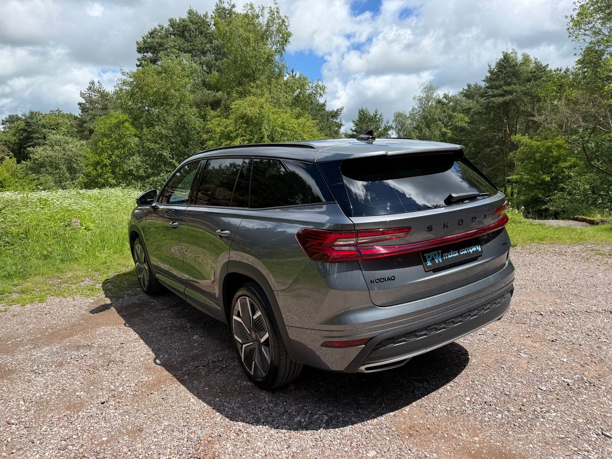 USED 2025 25 SKODA KODIAQ 2.0 TDI SportLine SUV 5dr Diesel DSG 4WD Euro 6 (s/s) (7 Seat) (193 ps) 