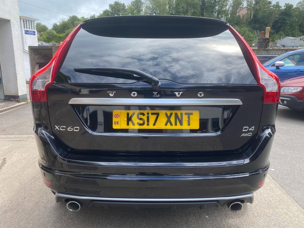 USED 2017 17 VOLVO XC60 2.4 D4 R-Design Lux Nav SUV 5dr Diesel Auto AWD Euro 6 (s/s) (190 ps) FULL SERV HISTORY NEW CAMBELT