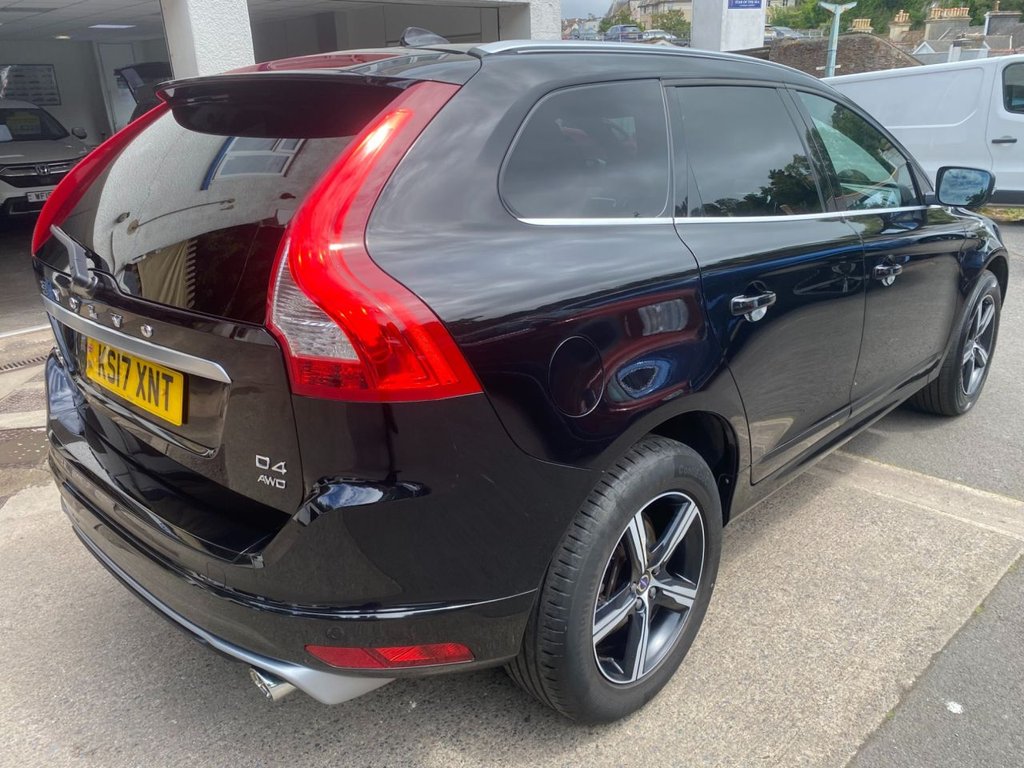 USED 2017 17 VOLVO XC60 2.4 D4 R-Design Lux Nav SUV 5dr Diesel Auto AWD Euro 6 (s/s) (190 ps) FULL SERV HISTORY NEW CAMBELT