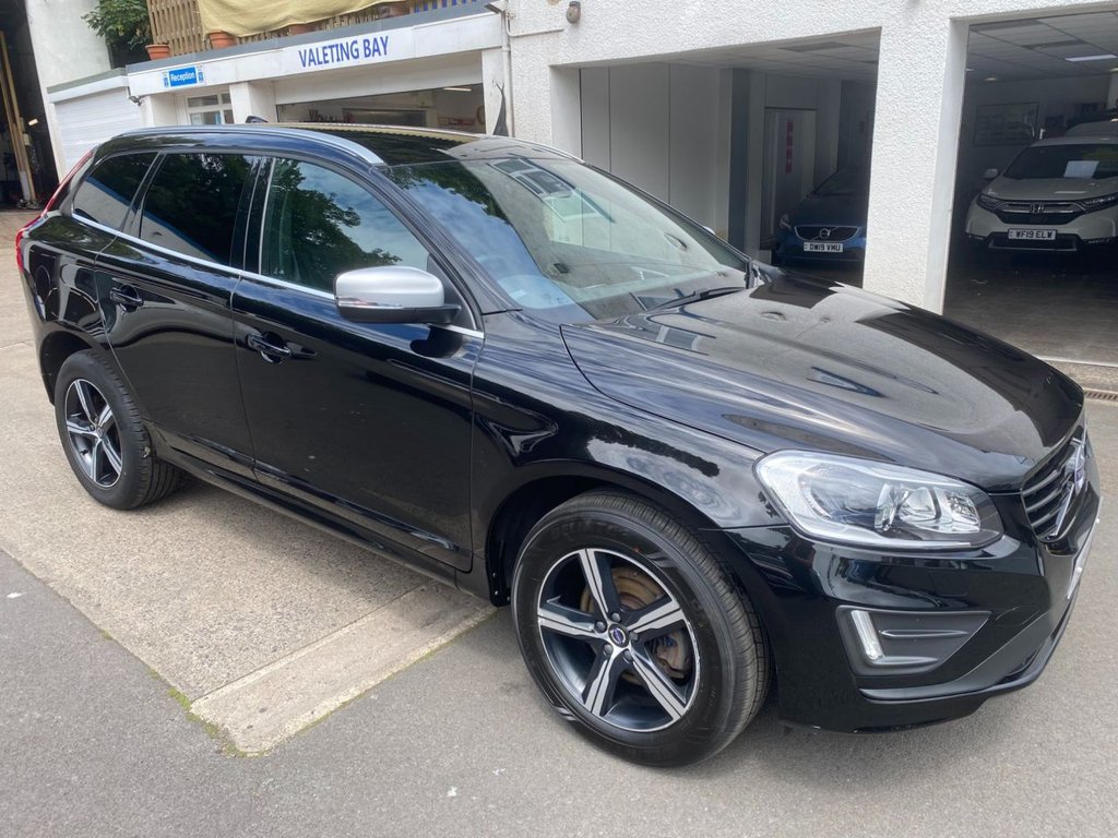 USED 2017 17 VOLVO XC60 2.4 D4 R-Design Lux Nav SUV 5dr Diesel Auto AWD Euro 6 (s/s) (190 ps) FULL SERV HISTORY NEW CAMBELT