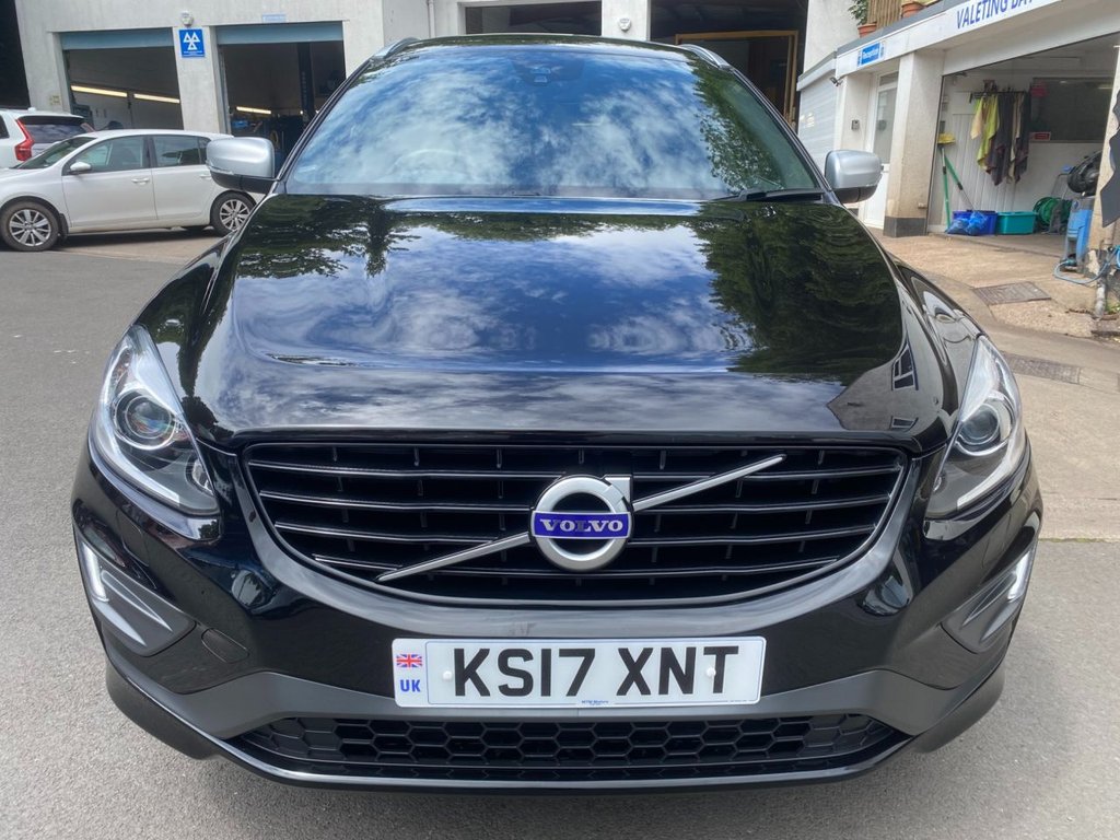 USED 2017 17 VOLVO XC60 2.4 D4 R-Design Lux Nav SUV 5dr Diesel Auto AWD Euro 6 (s/s) (190 ps) FULL SERV HISTORY NEW CAMBELT