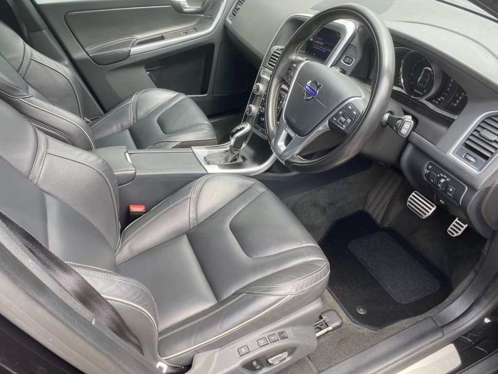 USED 2017 17 VOLVO XC60 2.4 D4 R-Design Lux Nav SUV 5dr Diesel Auto AWD Euro 6 (s/s) (190 ps) FULL SERV HISTORY NEW CAMBELT