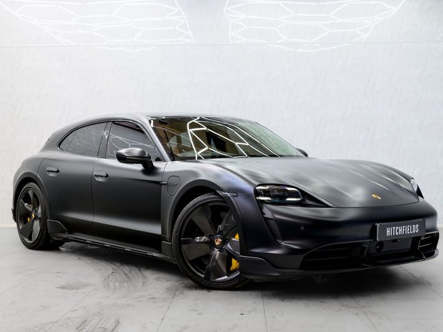 View our Porsche Taycan Performance Plus 93.4kWh Turbo S Cross Turismo 5dr Electric Auto 4WD (11kW Charger) (761 ps) £25K OPTIONS!