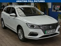 USED 2022 22 MG MG5 61.1kWh Exclusive Long Range Estate 5dr Electric Auto (156 ps) SAT NAV HEATED LEATHER INTERIOR PARKING CAMERA CRUISE CONTROL PARKING SENSORS 1 OWNER MG SERVICE HISTORY WARRANTY