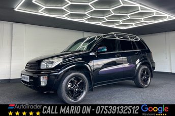 2003 TOYOTA RAV4 2.0 VVT-i VX SUV 5dr Petrol Automatic 4WD (224 g/km, 147 bhp) &pound;6990.00