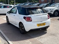 USED 2018 18 DS AUTOMOBILES DS 3 CABRIO 1.6 BlueHDi Elegance Cabriolet 2dr Diesel Manual Euro 6 (s/s) (100 ps) &pound;200 TO SECURE, DELIVERY AVAILABLE
