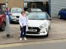 USED 2018 18 DS AUTOMOBILES DS 3 CABRIO 1.6 BlueHDi Elegance Cabriolet 2dr Diesel Manual Euro 6 (s/s) (100 ps) &pound;200 TO SECURE, DELIVERY AVAILABLE