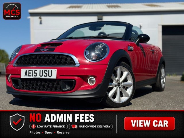 2015 15 MINI ROADSTER 1.6 Cooper S Convertible 2dr Petrol Manual Euro 5 (s/s) (184 ps) DONT MISS OUT - ENQUIRE TODAY!