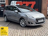 USED 2015 65 PEUGEOT 5008 1.6 BlueHDi Allure MPV 5dr Diesel Manual Euro 6 (s/s) (120 ps) AMAZING HISTORY, NEW MOT,2 KEY