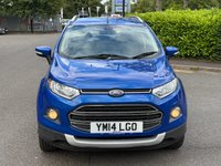 USED 2014 14 FORD ECOSPORT 1.5 TDCi Titanium SUV 5dr Diesel Manual 2WD Euro 5 (90 ps) LOW MILES+1O+FSH+LTHR+P SENSOR