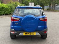 USED 2014 14 FORD ECOSPORT 1.5 TDCi Titanium SUV 5dr Diesel Manual 2WD Euro 5 (90 ps) LOW MILES+1O+FSH+LTHR+P SENSOR