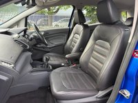 USED 2014 14 FORD ECOSPORT 1.5 TDCi Titanium SUV 5dr Diesel Manual 2WD Euro 5 (90 ps) LOW MILES+1O+FSH+LTHR+P SENSOR