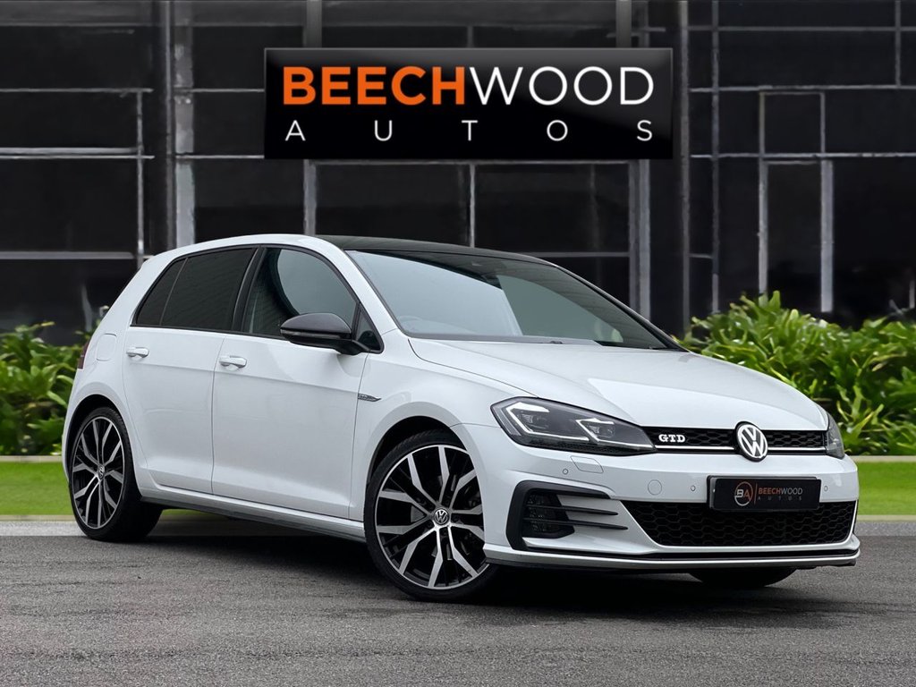 USED 2019 19 VOLKSWAGEN GOLF 2.0 TDI GTD Hatchback 5dr Diesel DSG Euro 6 (s/s) (184 ps) **FULL MAIN DEALER HISTORY**