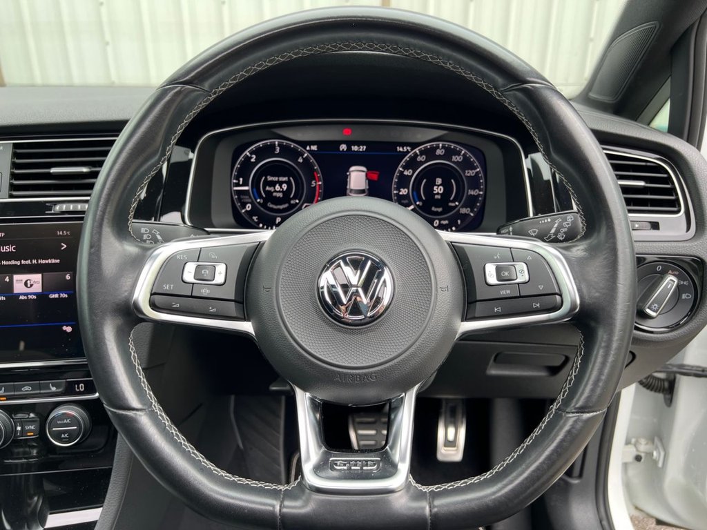 USED 2019 19 VOLKSWAGEN GOLF 2.0 TDI GTD Hatchback 5dr Diesel DSG Euro 6 (s/s) (184 ps) **FULL MAIN DEALER HISTORY**