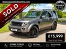 USED 2015 15 LAND ROVER DISCOVERY 4 3.0 SDV6 HSE AUTOMATIC 4X4 7 SEATER ** FULL HISTORY INC BELTS **
