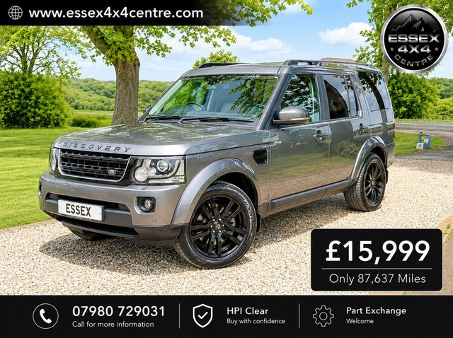 View our Land Rover Discovery 4 range