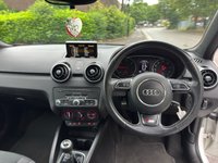 USED 2017 17 AUDI A1 1.6 TDI S line Hatchback 3dr Diesel Manual Euro 6 (s/s) (116 ps) ULEZ+1FO+LTHR+HTDS+NAV+SENSOR
