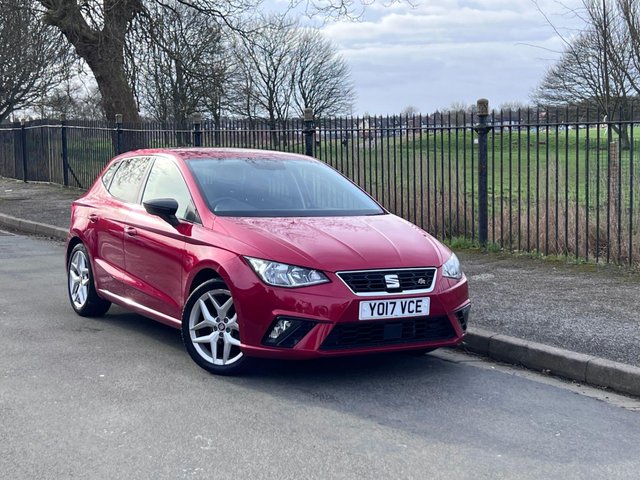 View our Seat Ibiza 1.0 TSI FR Hatchback 5dr Petrol Manual Euro 6 (s/s) (95 ps) CHEAP INSURANCE, 17 INCH ALLOYS