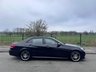 USED 2015 15 MERCEDES-BENZ E-CLASS 2.1 E220 BlueTEC AMG Night Edition Saloon 4dr Auto Diesel G-Tronic+ Euro 6 (s/s) (177 ps) OBSIDIAN BLACK, 18 INCH ALLOYS SAT NAV, LEATHER, AUTOMATIC