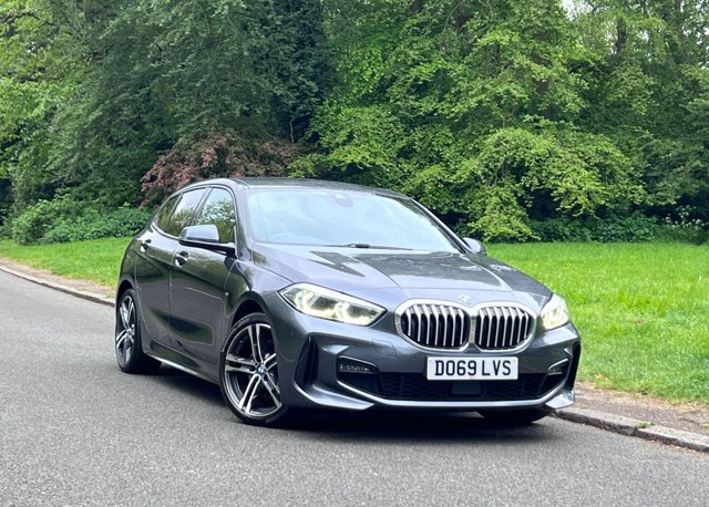View our BMW 1 Series 1.5 118i M Sport Hatchback 5dr Auto Petrol DCT Euro 6 (s/s) (140 ps) HEATED SEATS, PARKING SENSORS