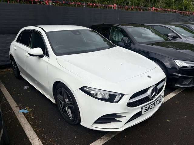 View our Mercedes-Benz A-Class 1.3 A200 AMG Line Hatchback 5dr Petrol Manual Euro 6 (s/s) (163 ps) 18 INCH ALLOYS, HEATED SEATS